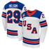 Brock Nelson #29 USA Hockey 2026 Away Jersey - Nike White