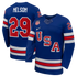 Brock Nelson #29 USA Hockey 2026 Home Jersey - Nike Royal