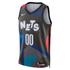 Brooklyn Nets Unisex 2023/24 customized Swingman Shirt - Black - City Edition