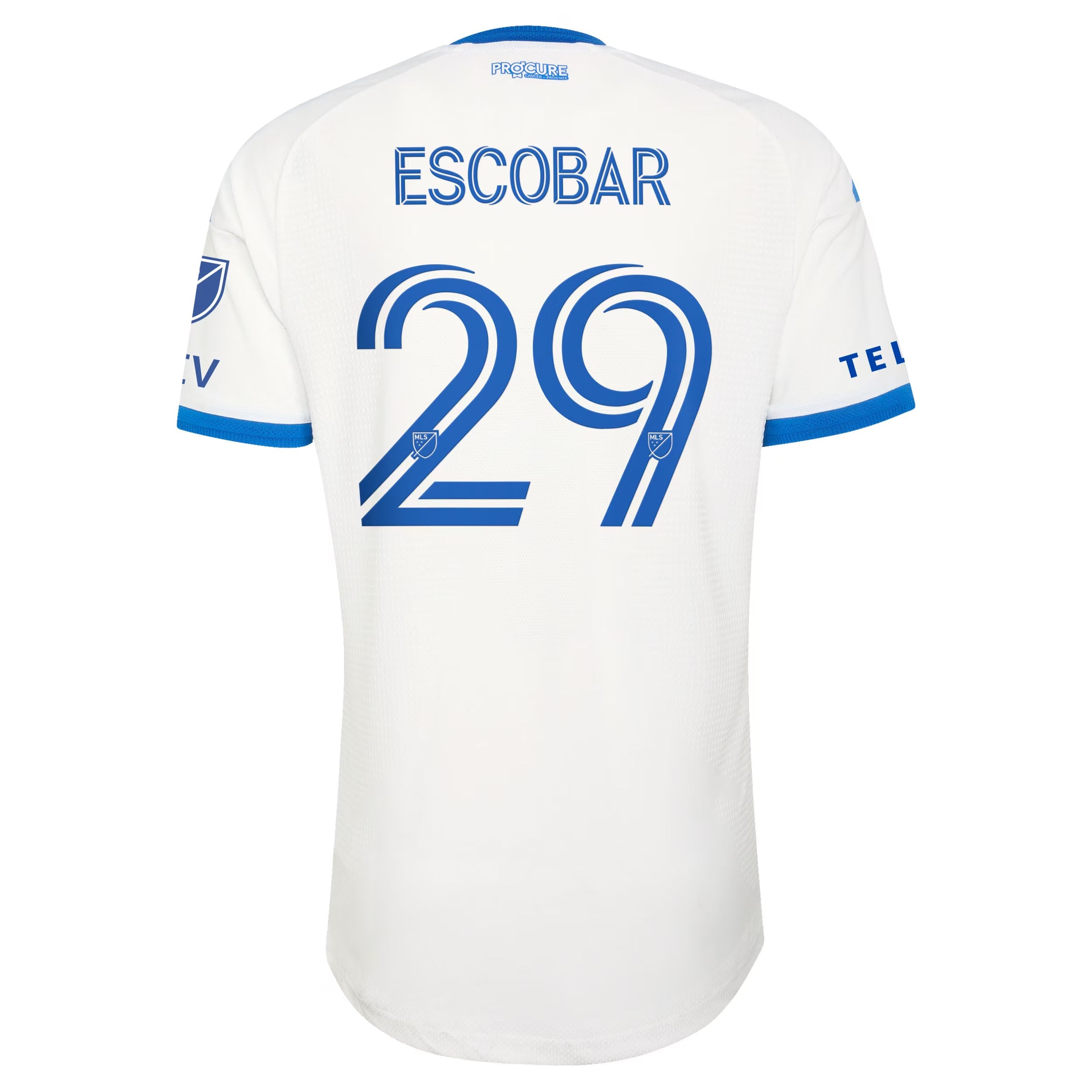 CF Montréal // adidas Franco Escobar #29 Official 2026 The Procure Jersey – White