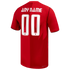 Canada National Teams Soccer Nike 2026 Home Match Authentic Custom Jersey - Red - Jersey Teams World