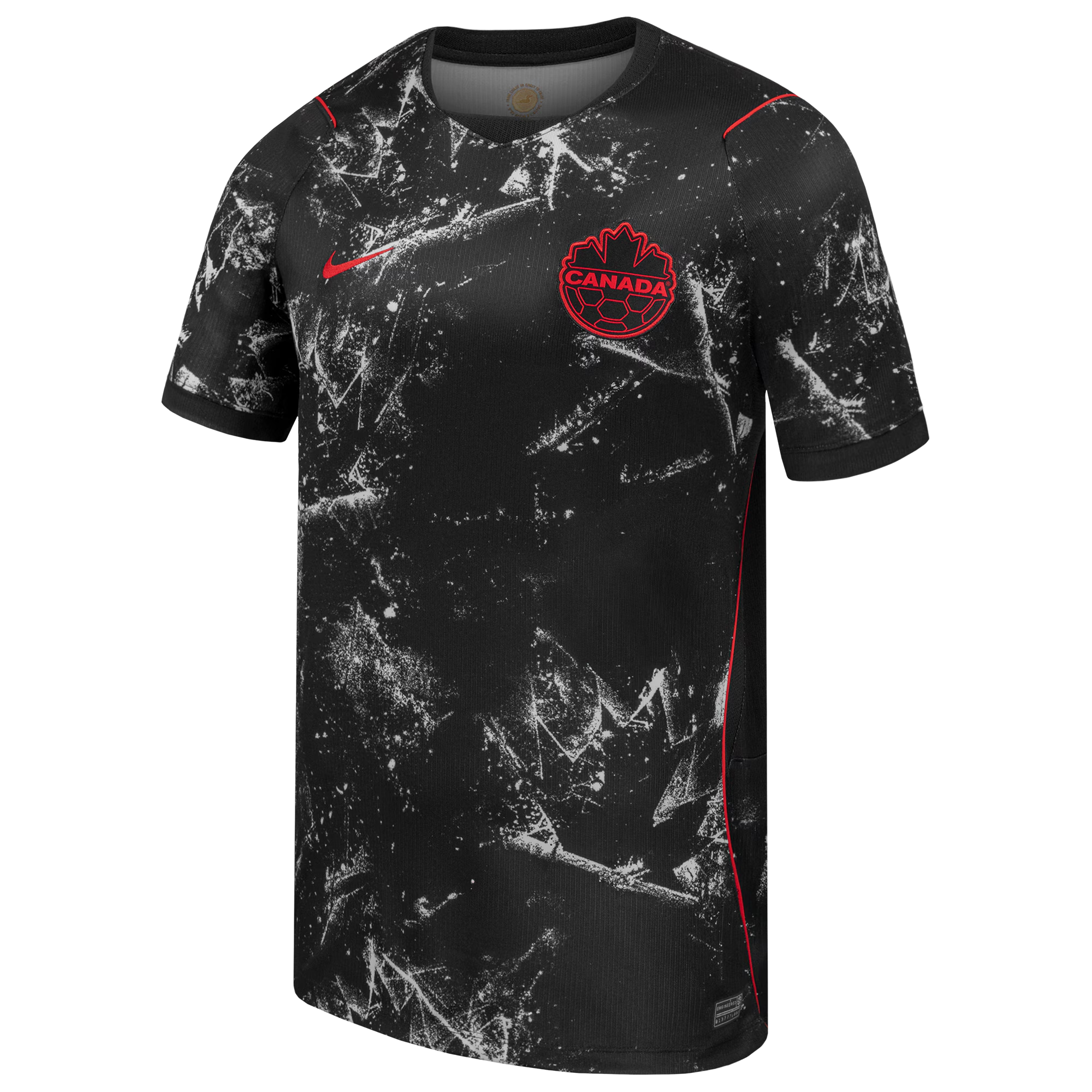 Canada Soccer 2026 Away Stadium Custom Jersey Black | Nike Soccer Jersey - Jersey Teams World