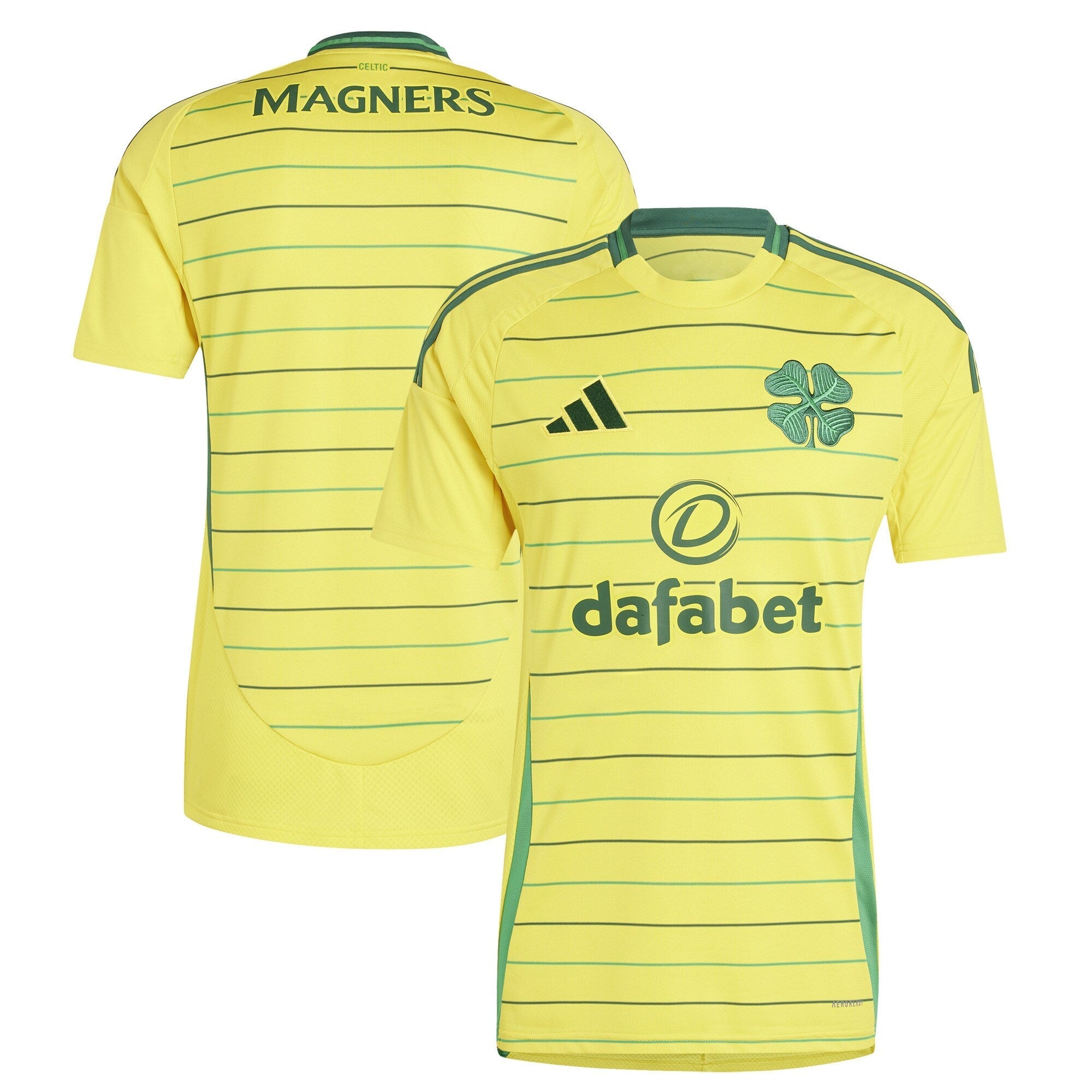 Celtic 2024/25 Away Custom Soccer Shirt - Yellow