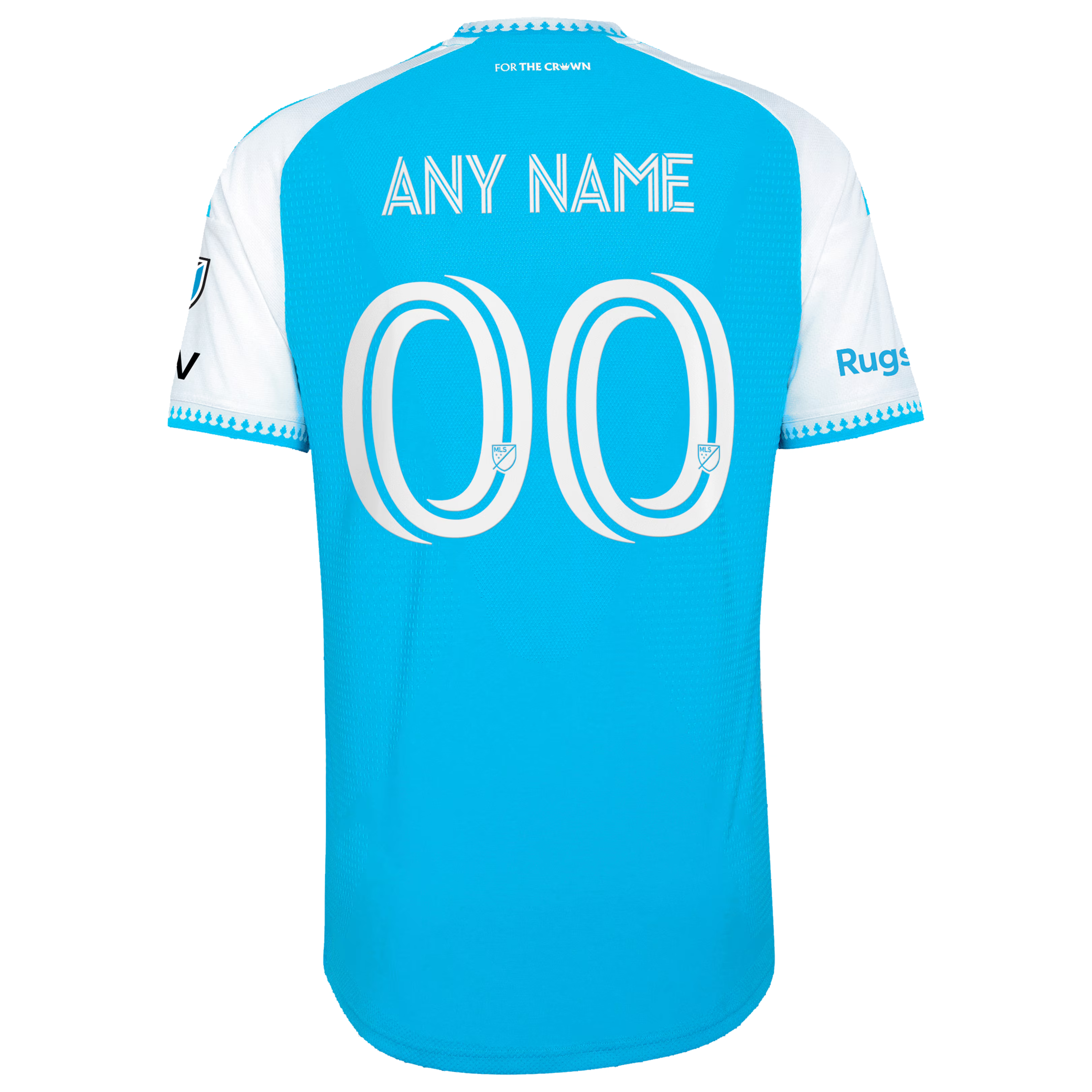 Charlotte FC // adidas Official 2026 Carolina Kit On-Field Patch Custom Jersey – Blue