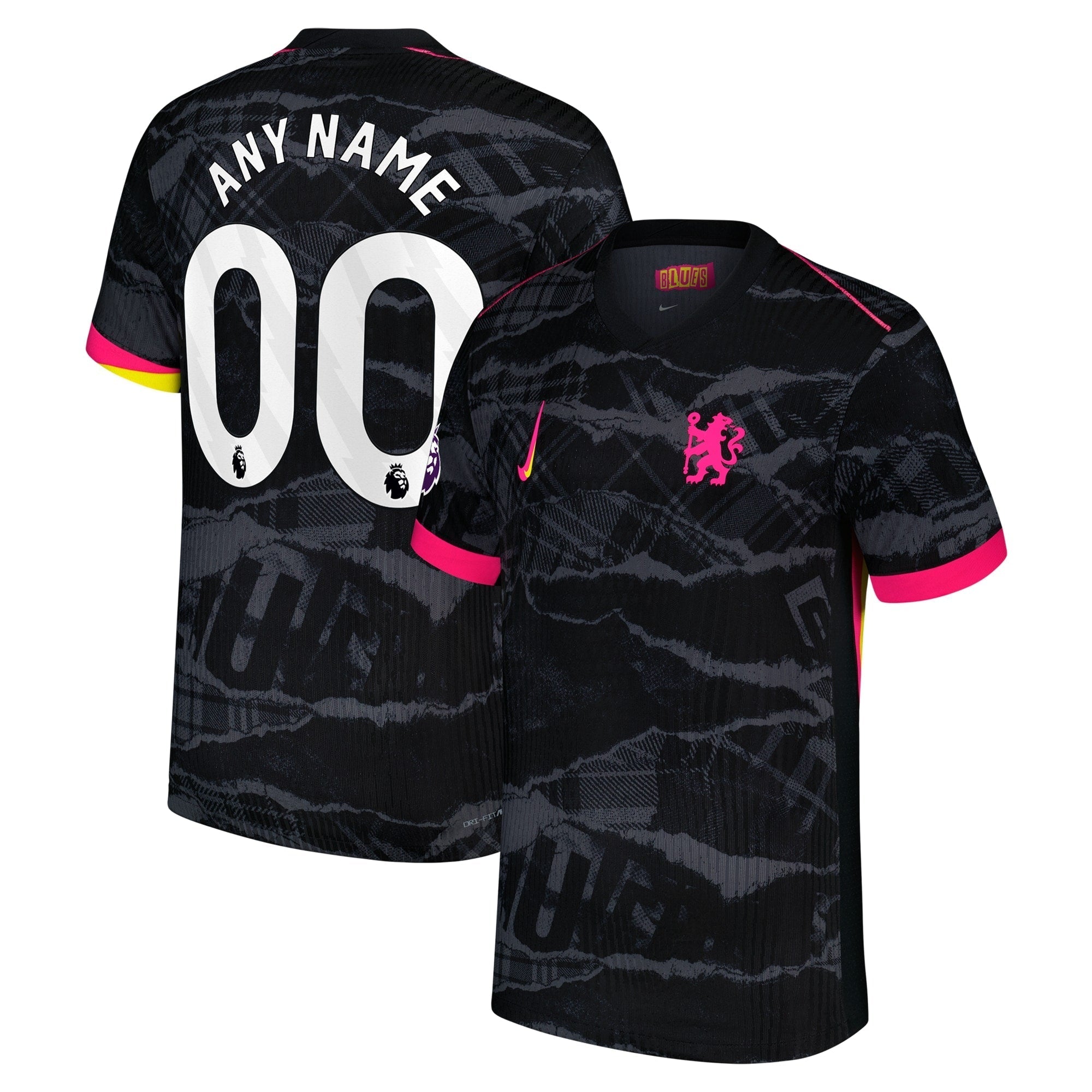 Chelsea 2024/25 Third Custom Soccer Shirt - Anthracite