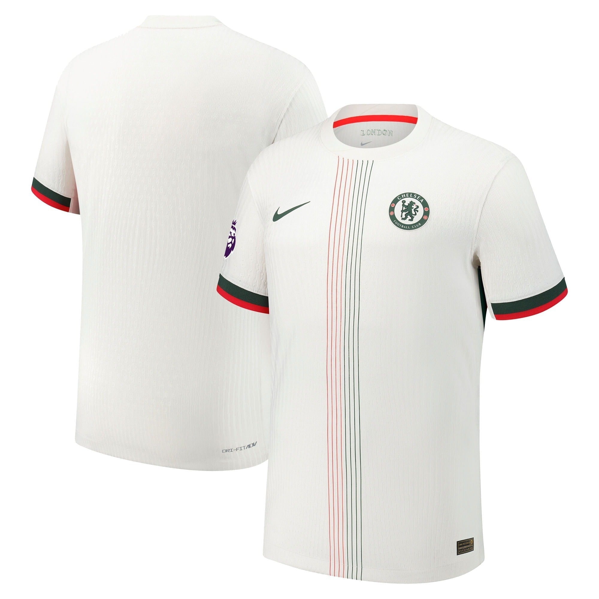 Chelsea 2025/26 Away Soccer Shirt with Patch - Cream