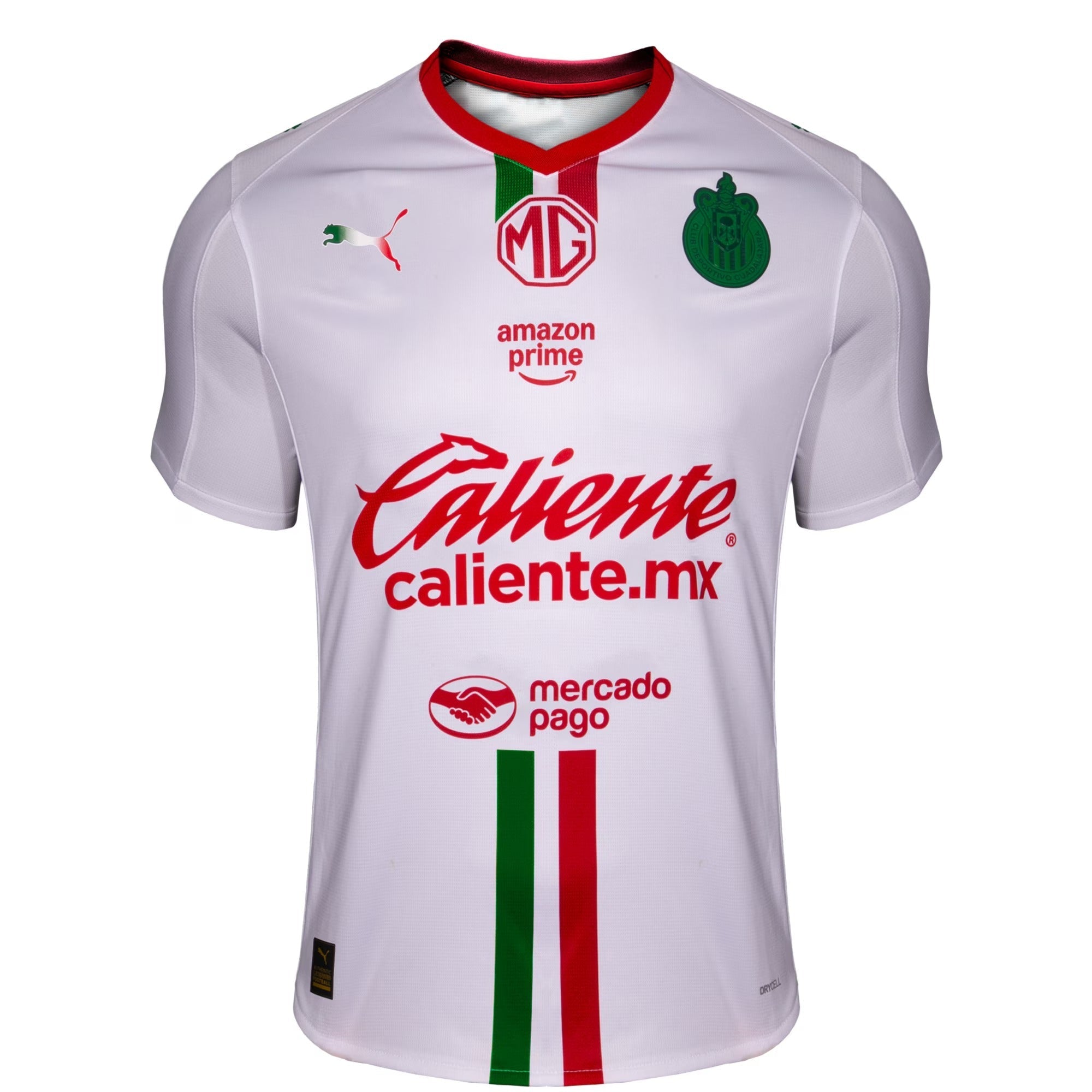 Chivas 2025/26 Away Soccer Shirt - White