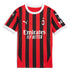 Christian Pulisic AC Milan 2024/25 Home Player Soccer Shirt - Red