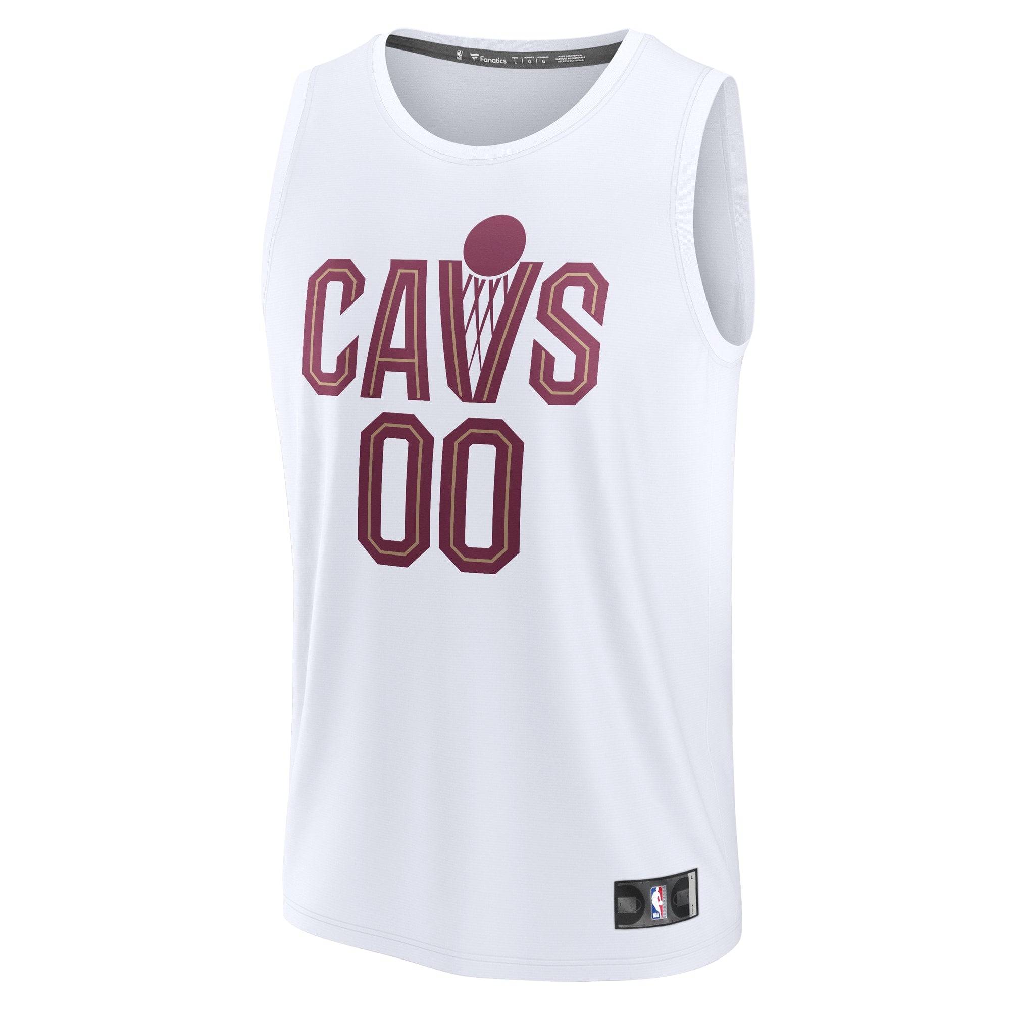 Cleveland Cavaliers Fanatics Fast Break customized Shirt - Association Edition - White