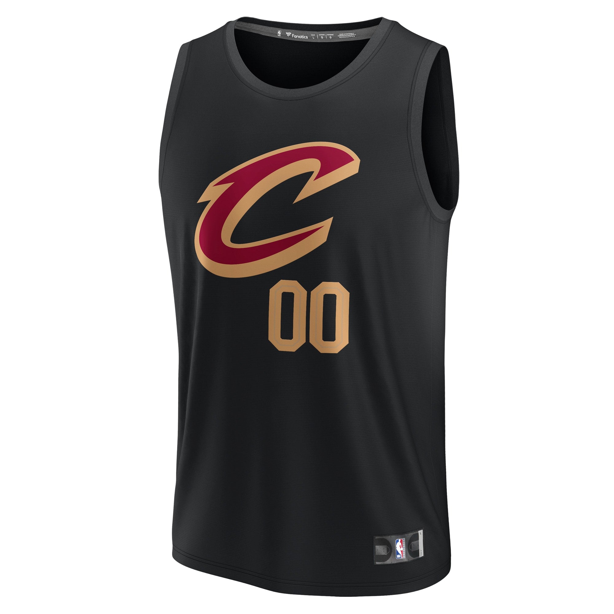 Cleveland Cavaliers Fanatics Fast Break customized Shirt - Statement Edition - Black