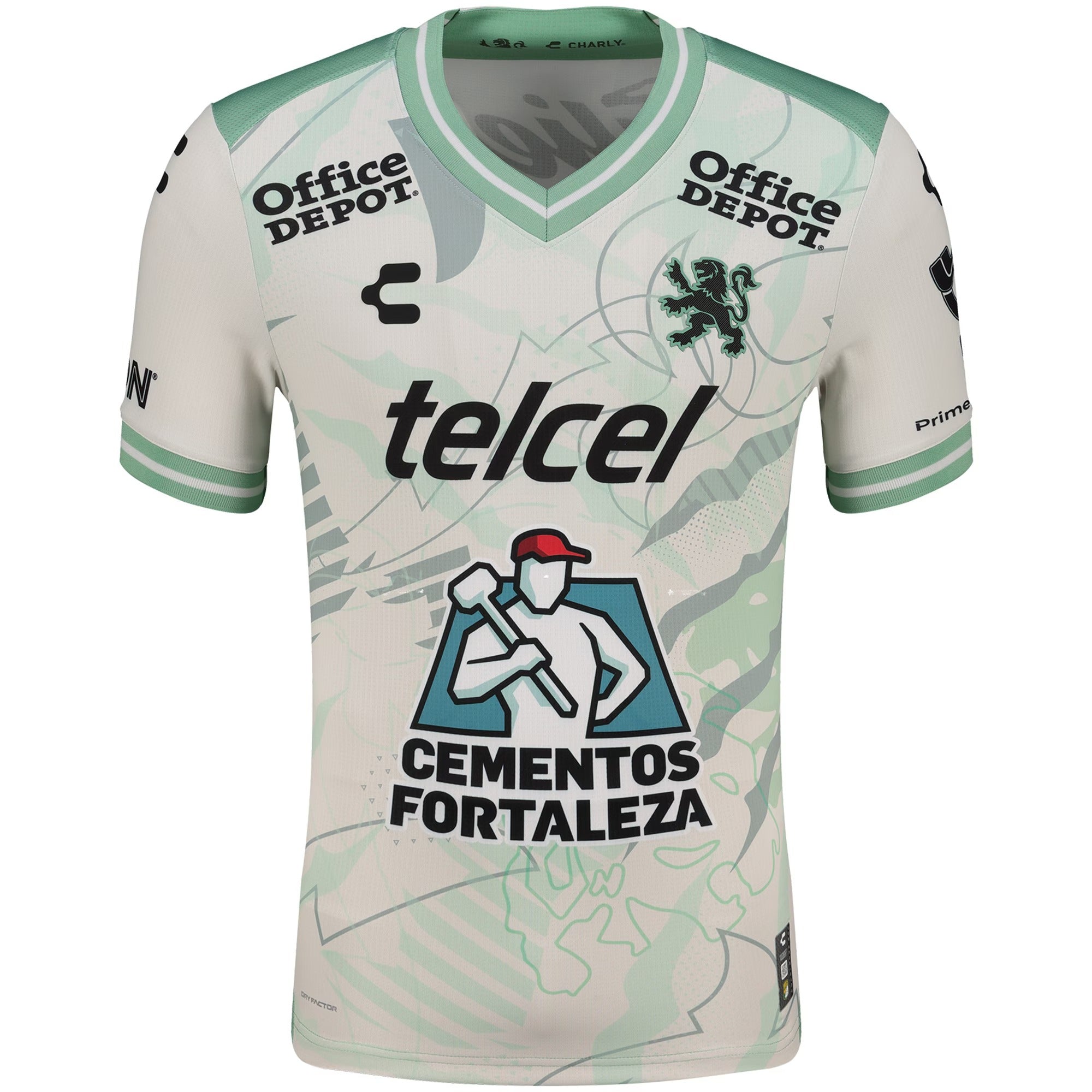 Club Leon Charly 2025/26 Away Authentic Soccer Shirt - Gray