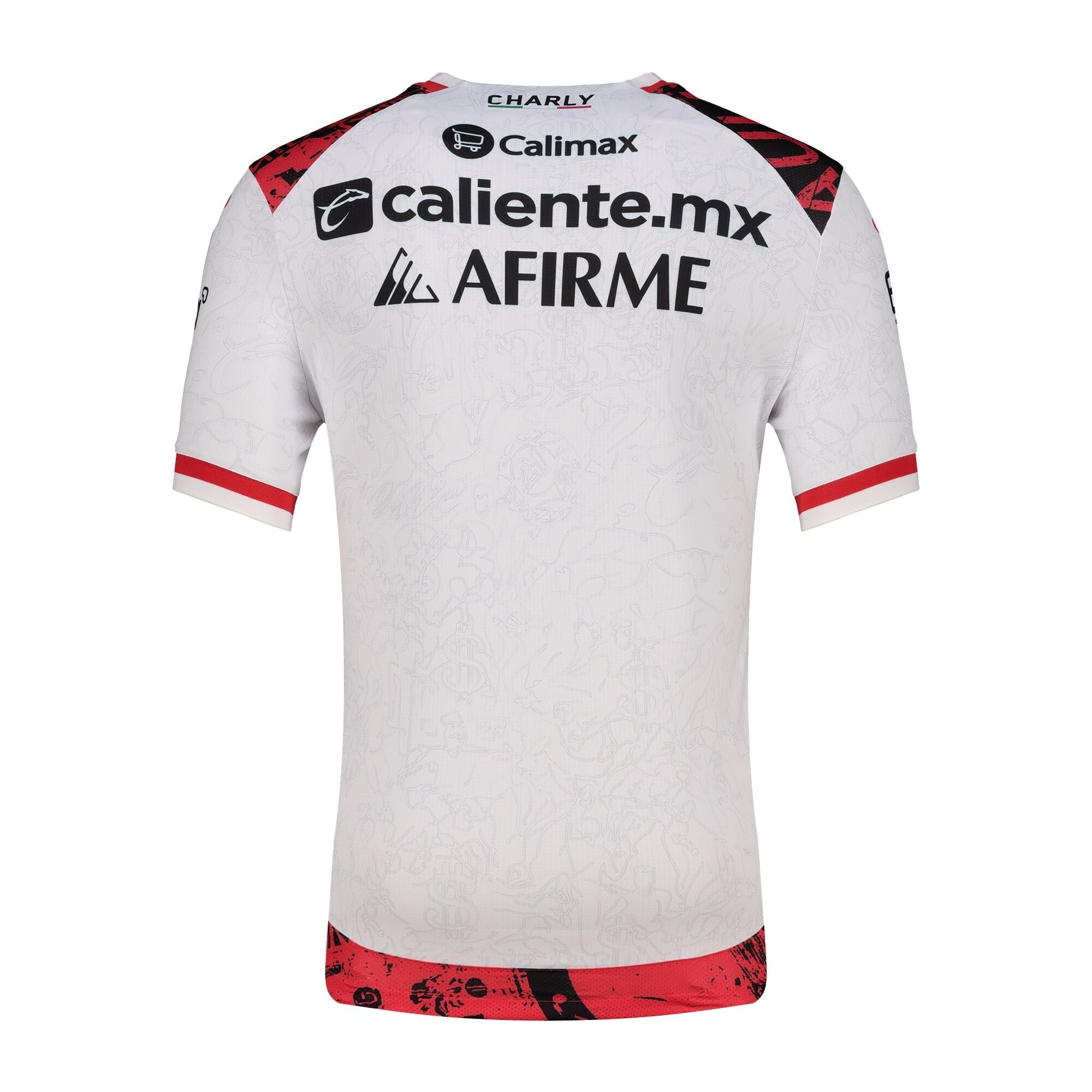 Club Tijuana Charly 2025/26 Away Authentic Soccer Shirt - White