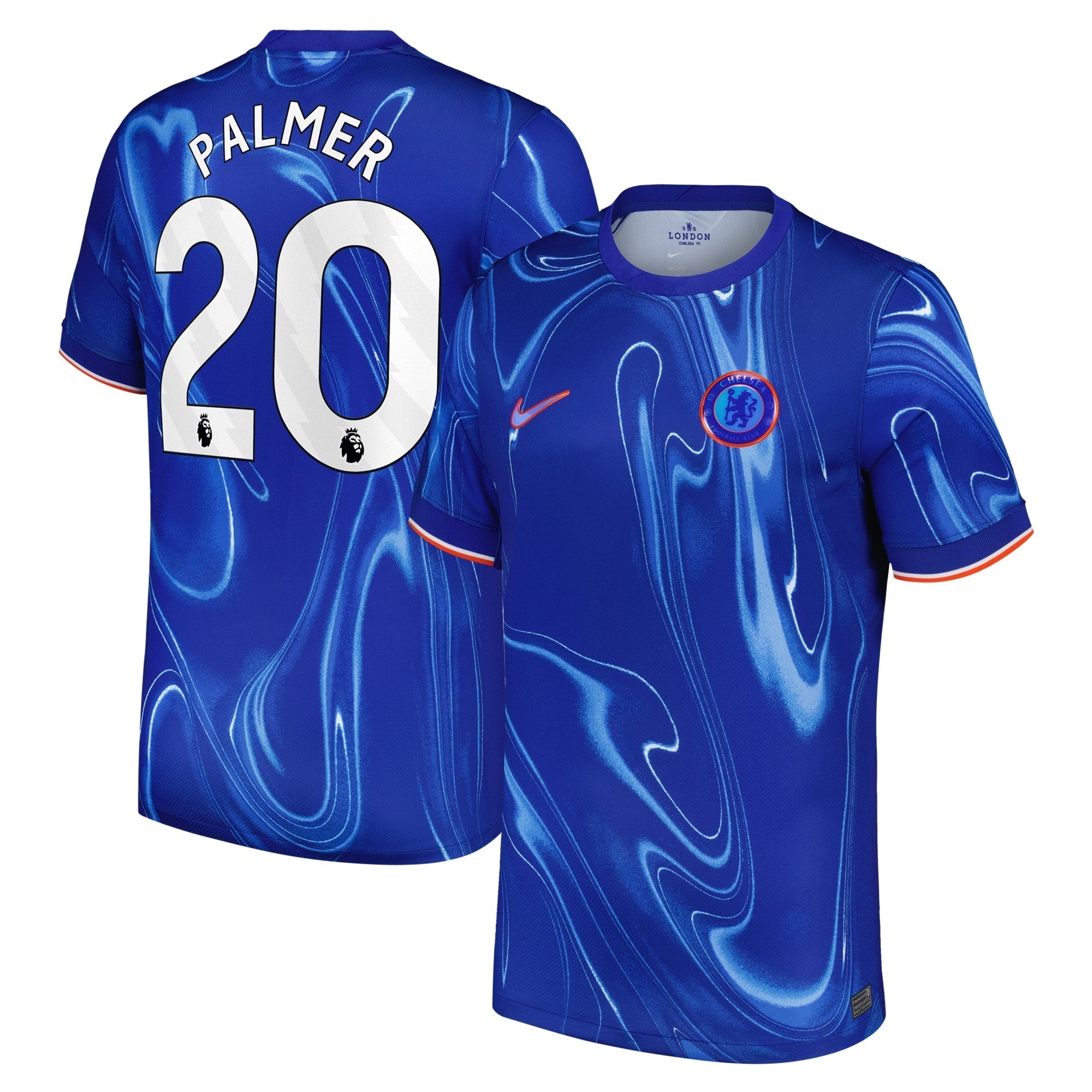 Cole Palmer Chelsea 2024/25 Home Player Soccer Shirt - Blue