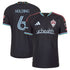 Colorado Rapids // adidas Rob Holding #6 Official 2026 Colorful Colorado On-Field Patch Jersey – Black