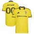 Columbus Crew // adidas Official 2026 The Crafted for Excellence On-Field Patch Custom Jersey – Yellow