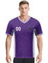 Custom Purple Soccer Jersey - Personalized Men's Football Team Shirt with Name and Number