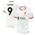 Darwin Núñez Liverpool 2024/25 Third Custom Soccer Shirt - White