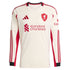 Darwin Núñez Liverpool 2025/26 Away Long Sleeve Player Soccer Shirt - White