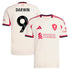 Darwin Núñez Liverpool 2025/26 Away Player Soccer Shirt - White