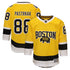 David Pastrňák Boston Bruins Outerstuff 2026 NHL Stadium Series Premier Jersey – Gold