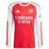 Declan Rice Arsenal 2025/26 Home Long Sleeve Player Soccer Shirt - Red