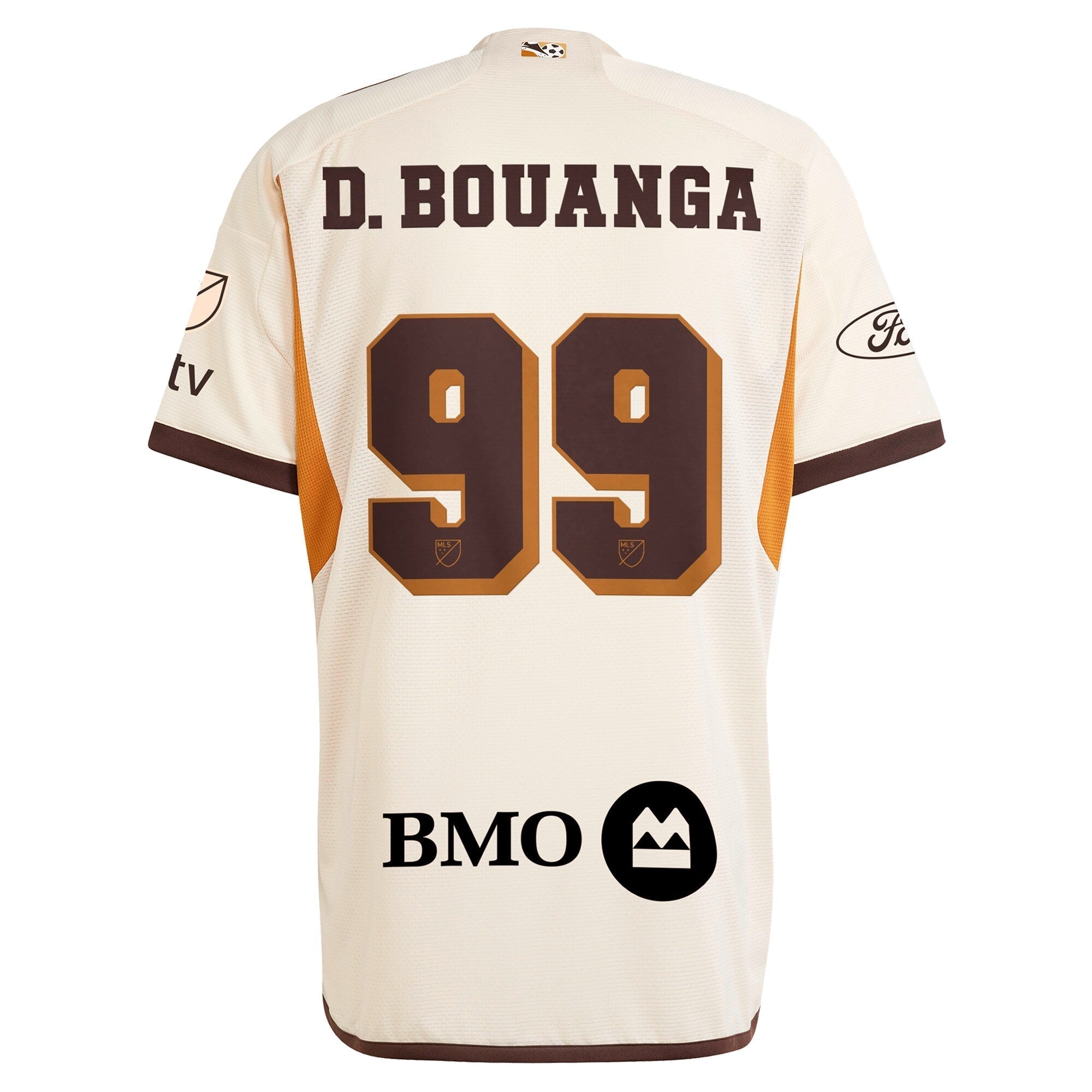 Denis Bouanga LAFC 2024 Archive Soccer Shirt - Tan