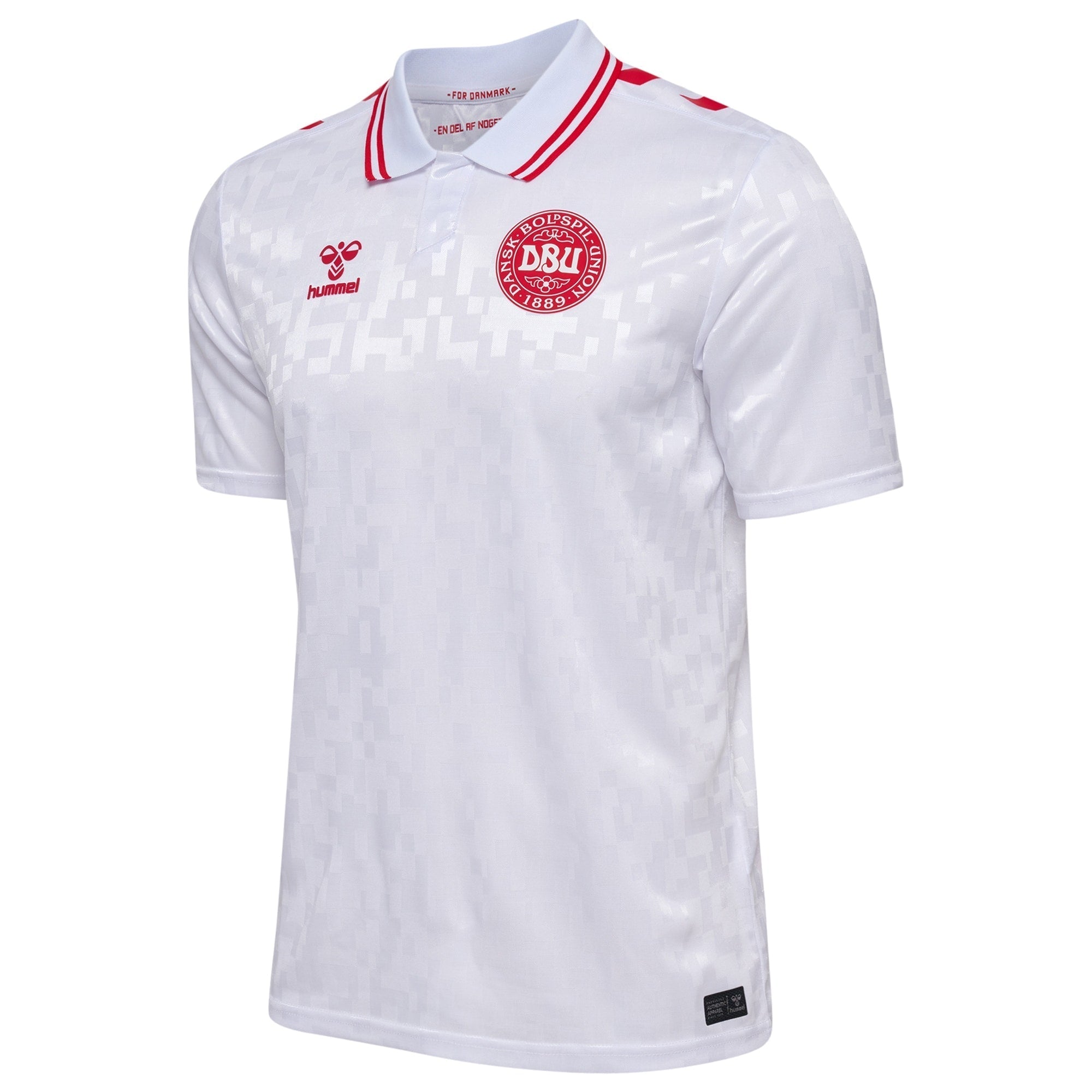 Denmark National Team 2024 Away Customized Soccer Shirt - White