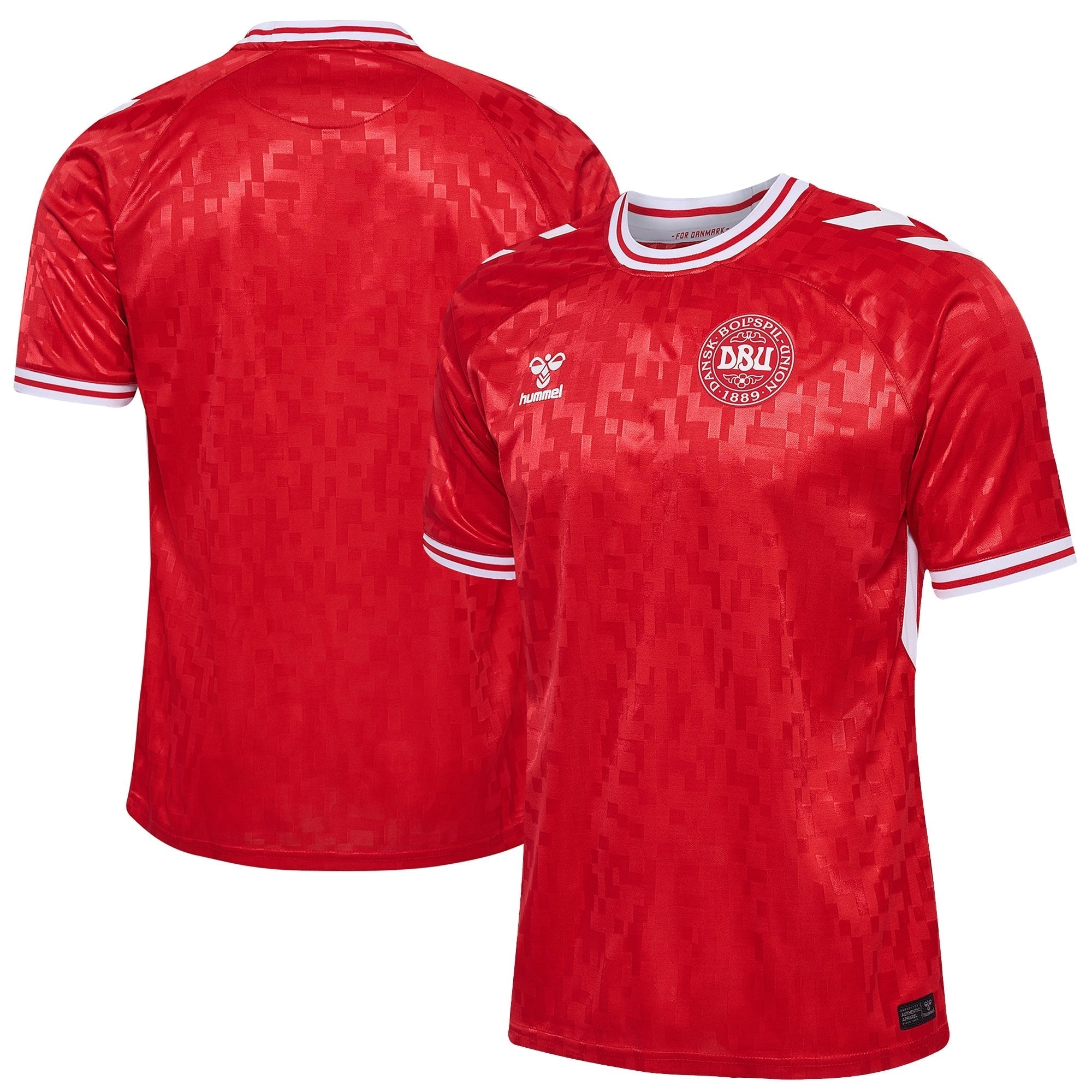 Denmark National Team 2024 Home Customized Soccer Shirt - Red