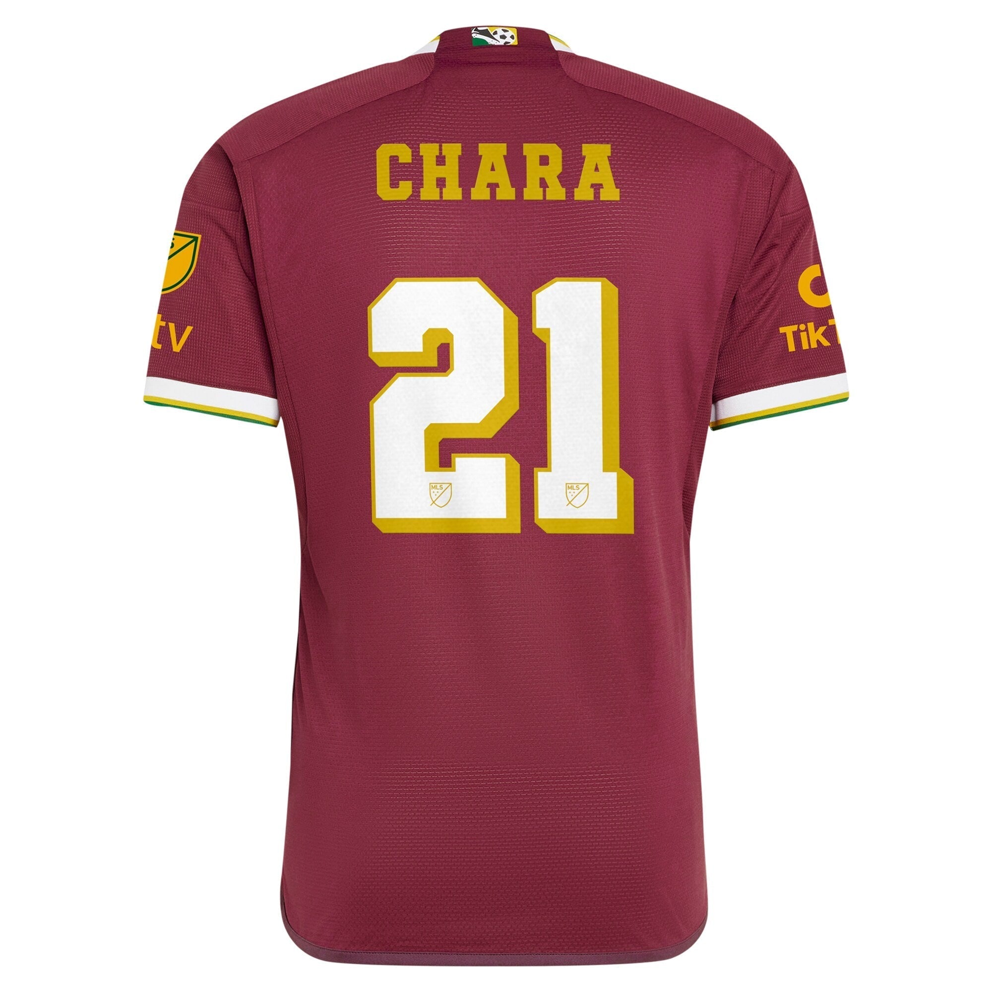 Diego Chara Portland Timbers 2024 Archive Soccer Shirt - Red