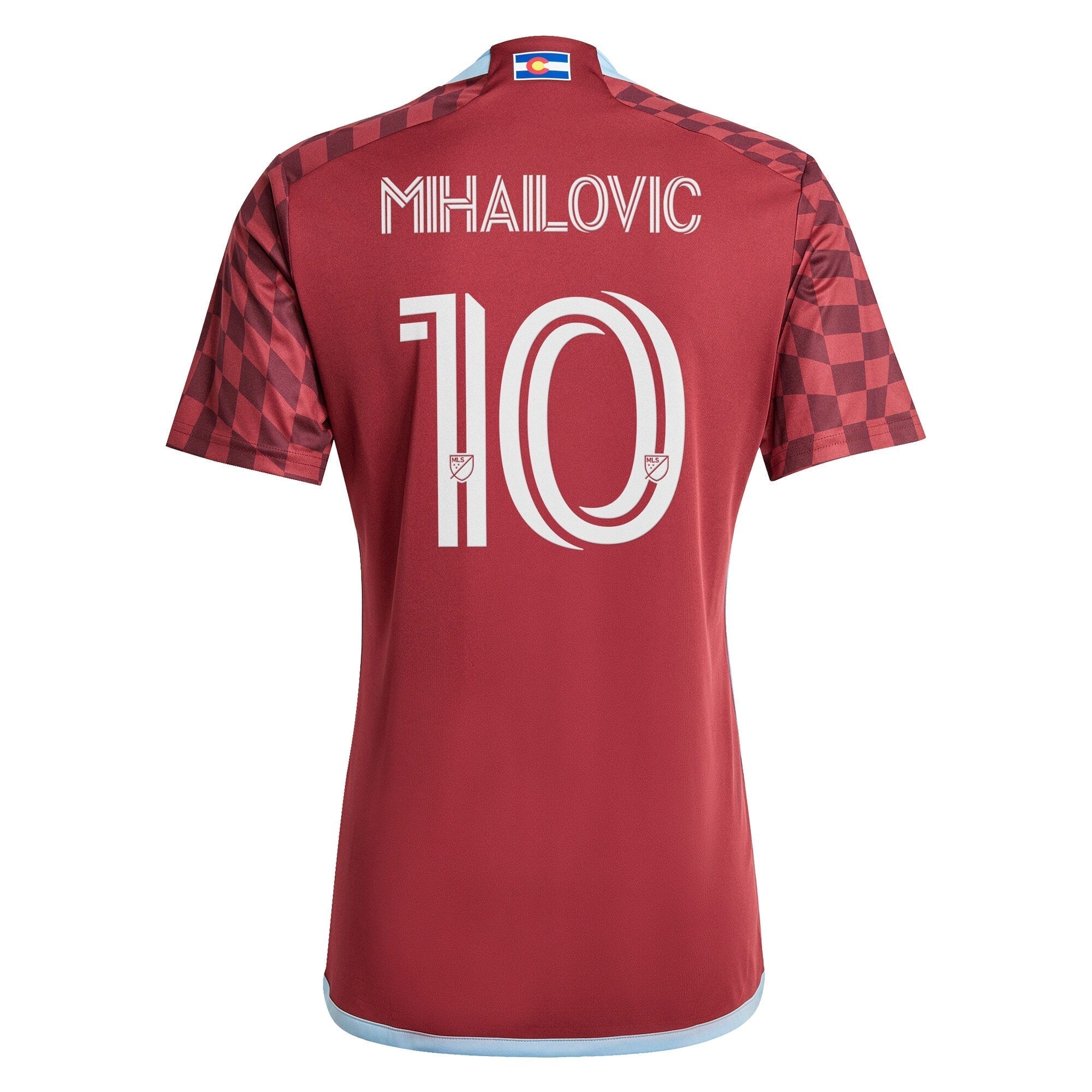 Djordje Mihailovic Colorado Rapids 2024 One Flag Kit Player Soccer Shirt - Burgundy