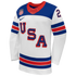Dylan Larkin #21 USA Hockey 2026 Away Jersey - Nike White