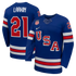 Dylan Larkin #21 USA Hockey 2026 Home Jersey - Nike Royal
