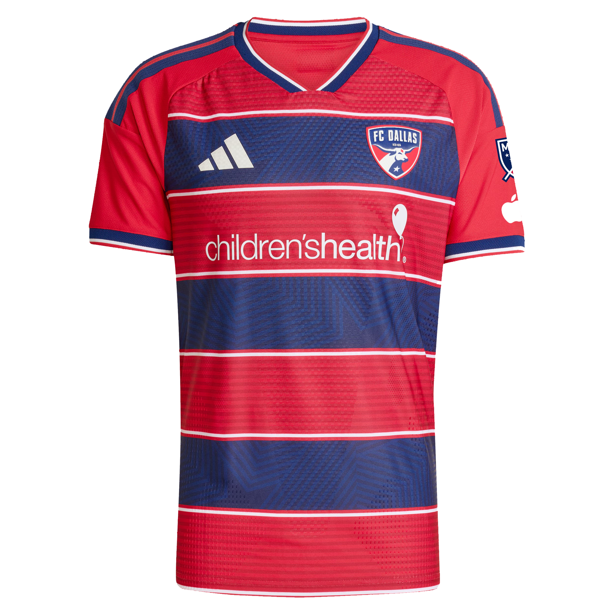 FC Dallas // adidas Official 2026 DNA On-Field Patch Custom Jersey – Red
