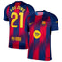 Frenkie de Jong Barcelona 2025/26 Home Soccer Shirt - Navy