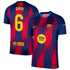 Gavi 6 Barcelona 2025/26 Home Soccer Shirt - Navy