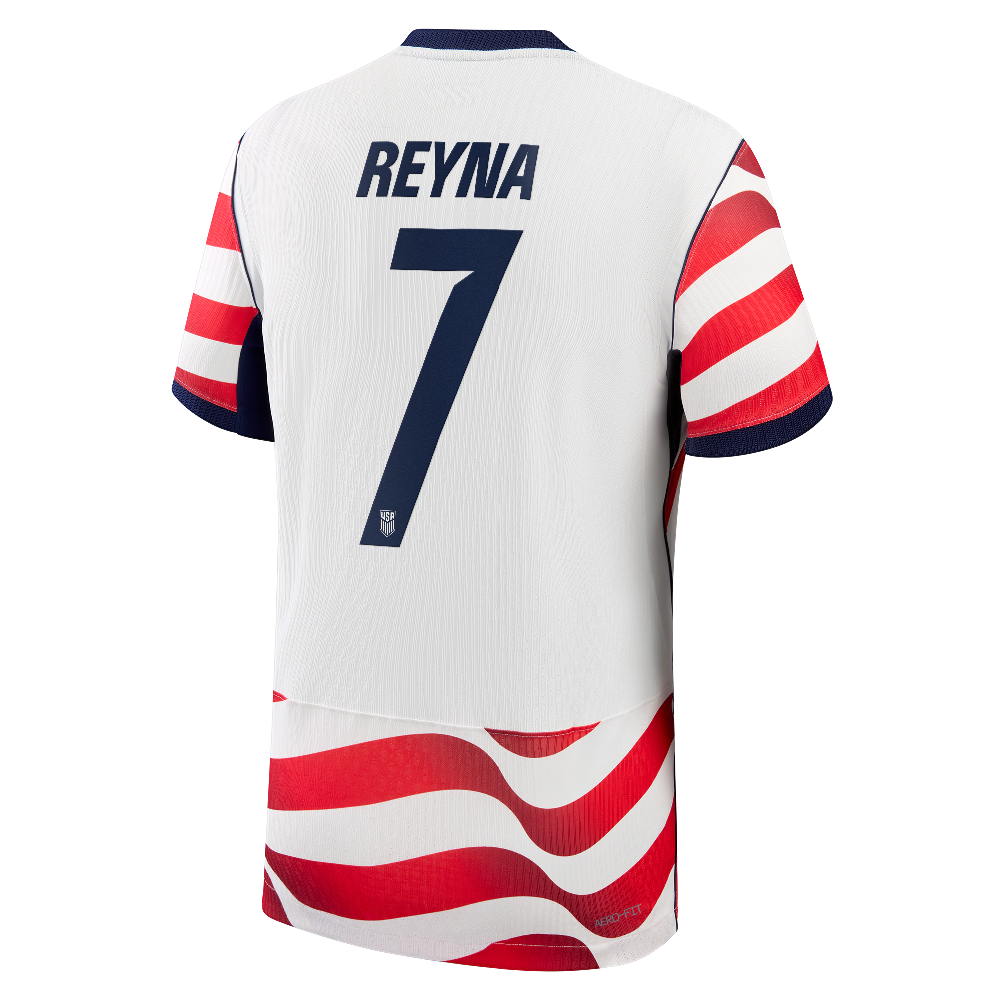 Giovanni Reyna USMNT 2026 Home Match Jersey White | Nike USA Soccer Jersey