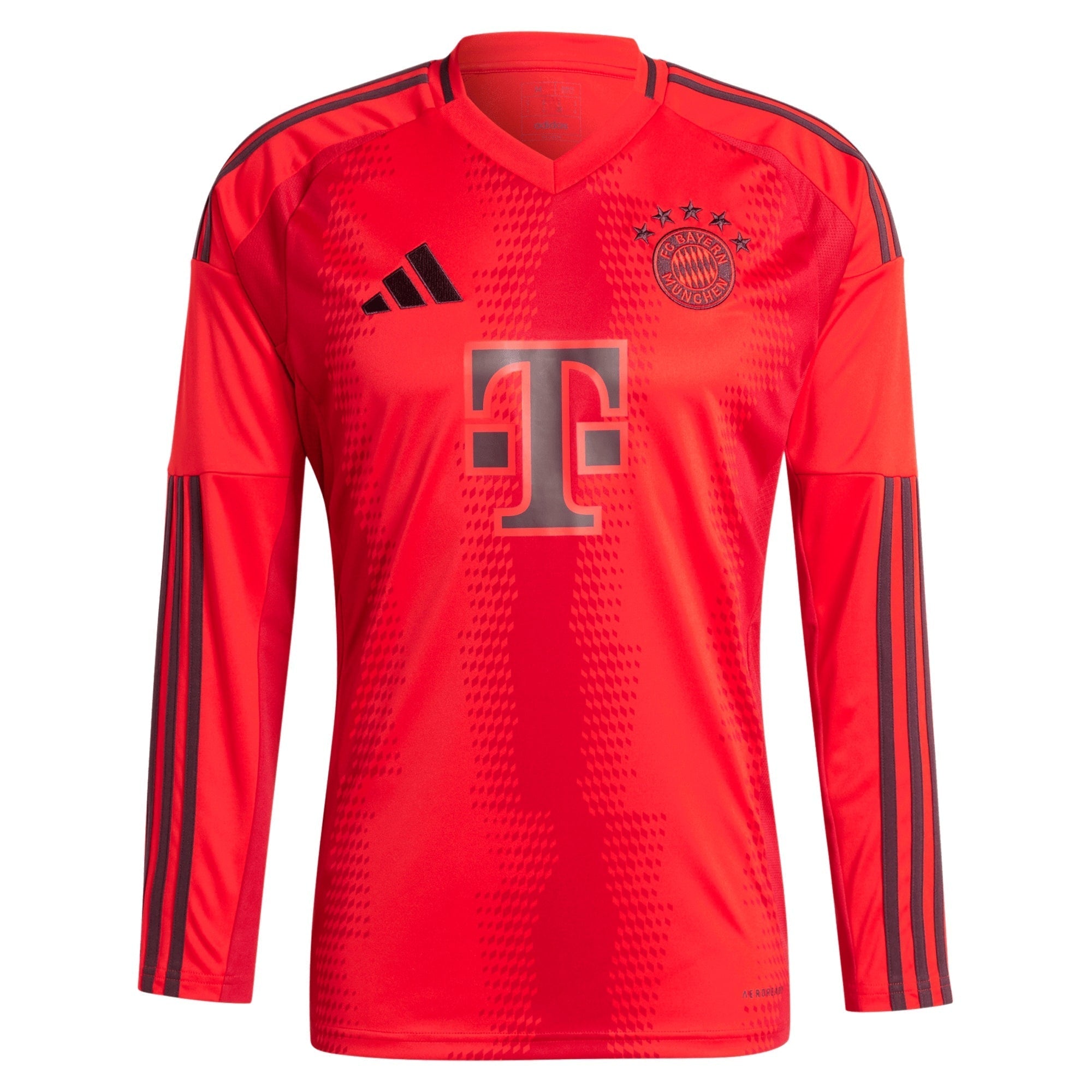 Harry Kane Bayern Munich  2024/2025 Home Long Sleeve Player Soccer Shirt - Red