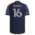 Houston Dynamo FC // adidas Héctor Herrera #16 Official 2026 Mission Control On-Field Patch Jersey – Blue