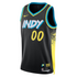 Indiana Pacers Unisex 2023/24 customized Swingman Shirt - Black - City Edition