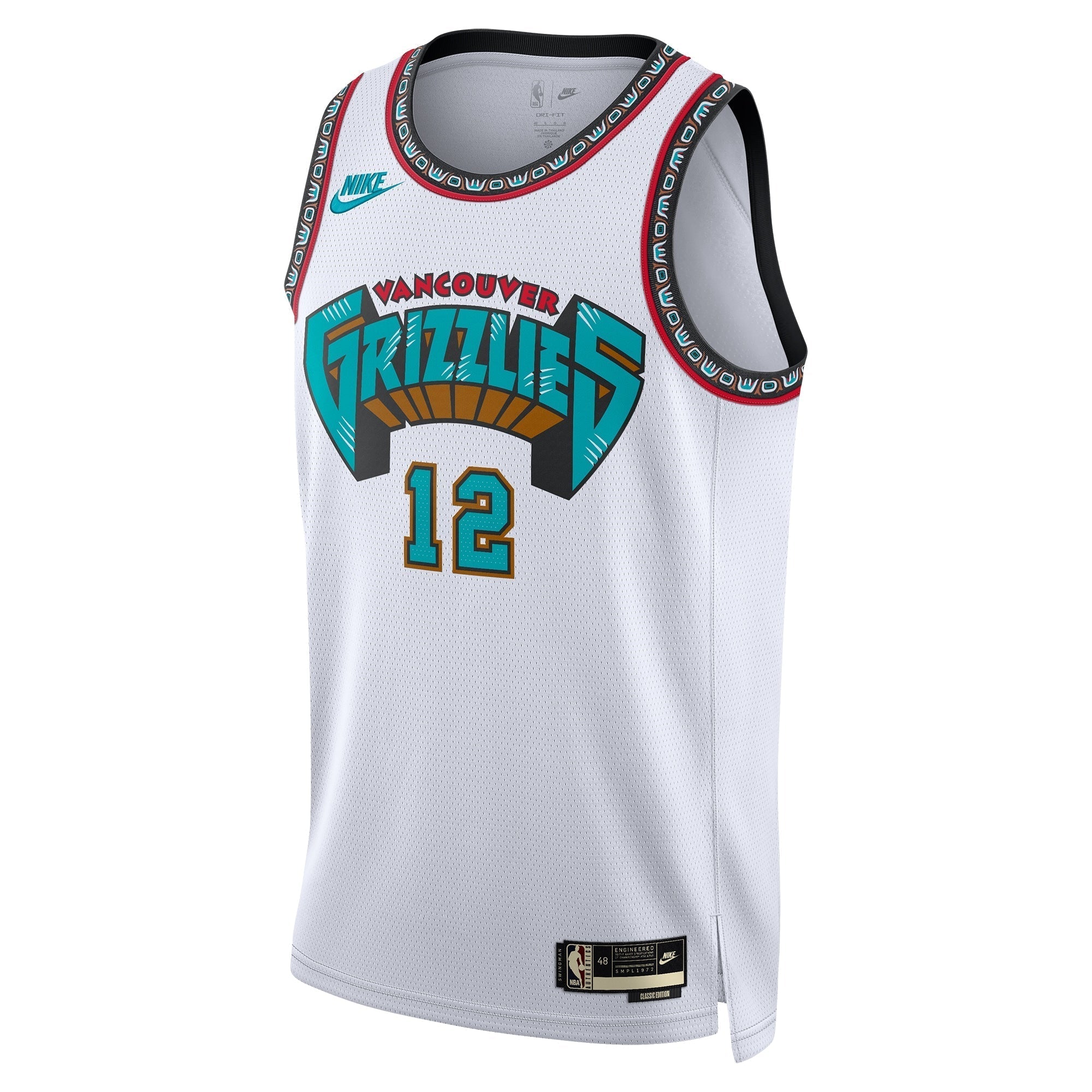 Ja Morant Memphis Grizzlies Unisex 2024/25 Swingman Soccer Shirt - White - Classic Edition