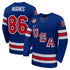 Jack Hughes #86 USA Hockey 2026 Home Jersey - Nike Royal