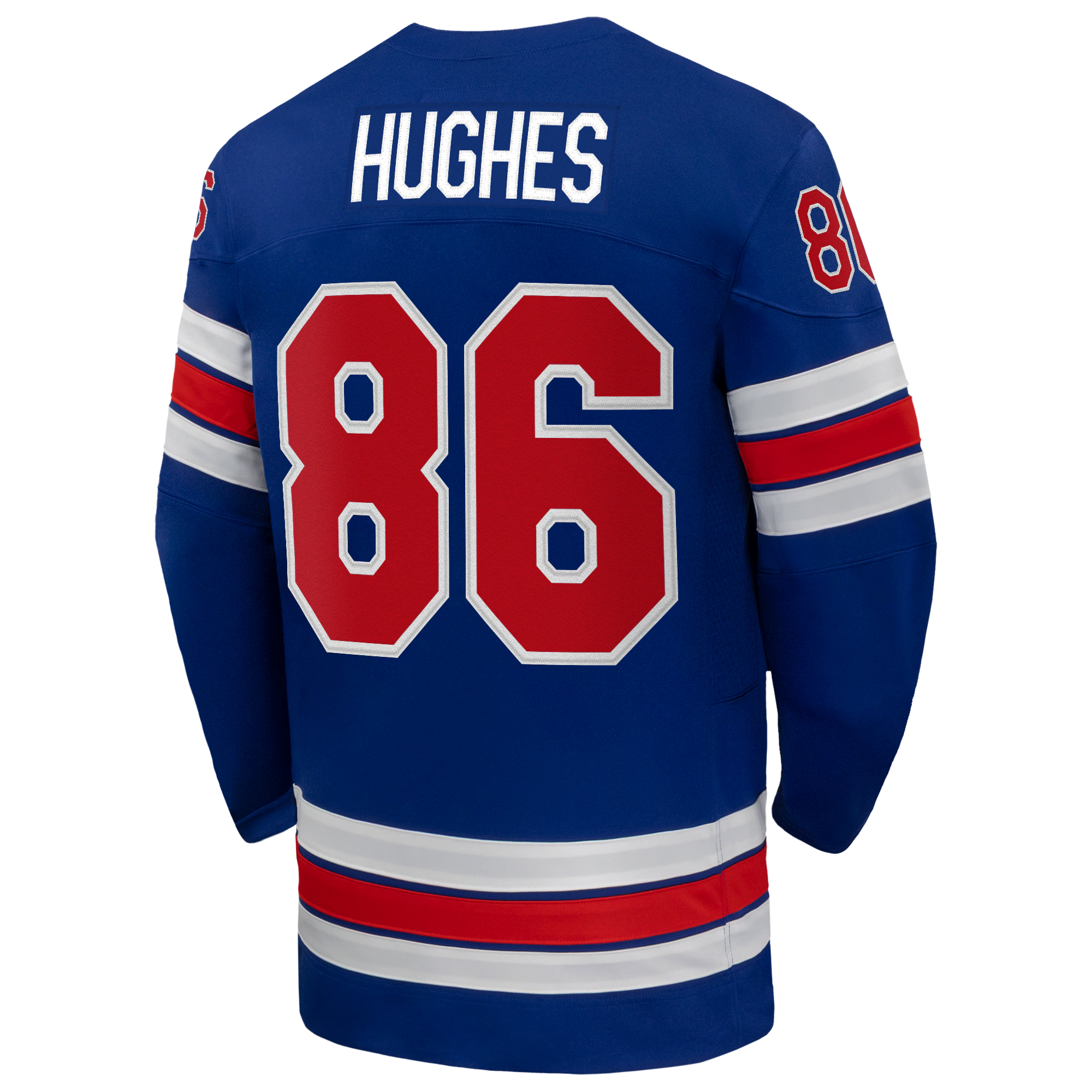 Jack Hughes #86 USA Hockey 2026 Home Jersey - Nike Royal