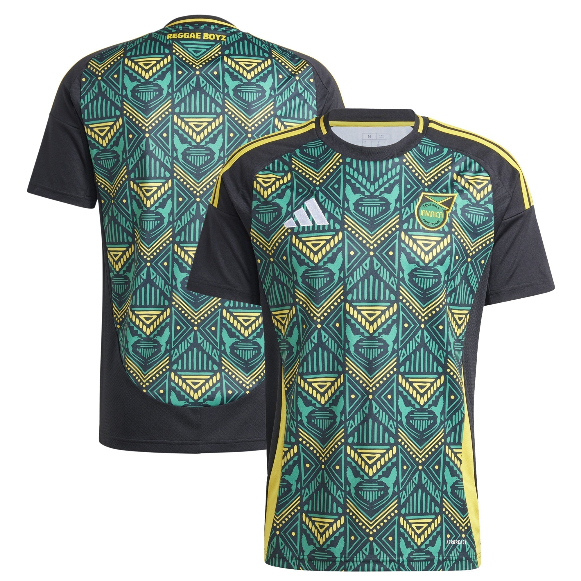 Jamaica National Team  2024 Away Customized Soccer Shirt - Black