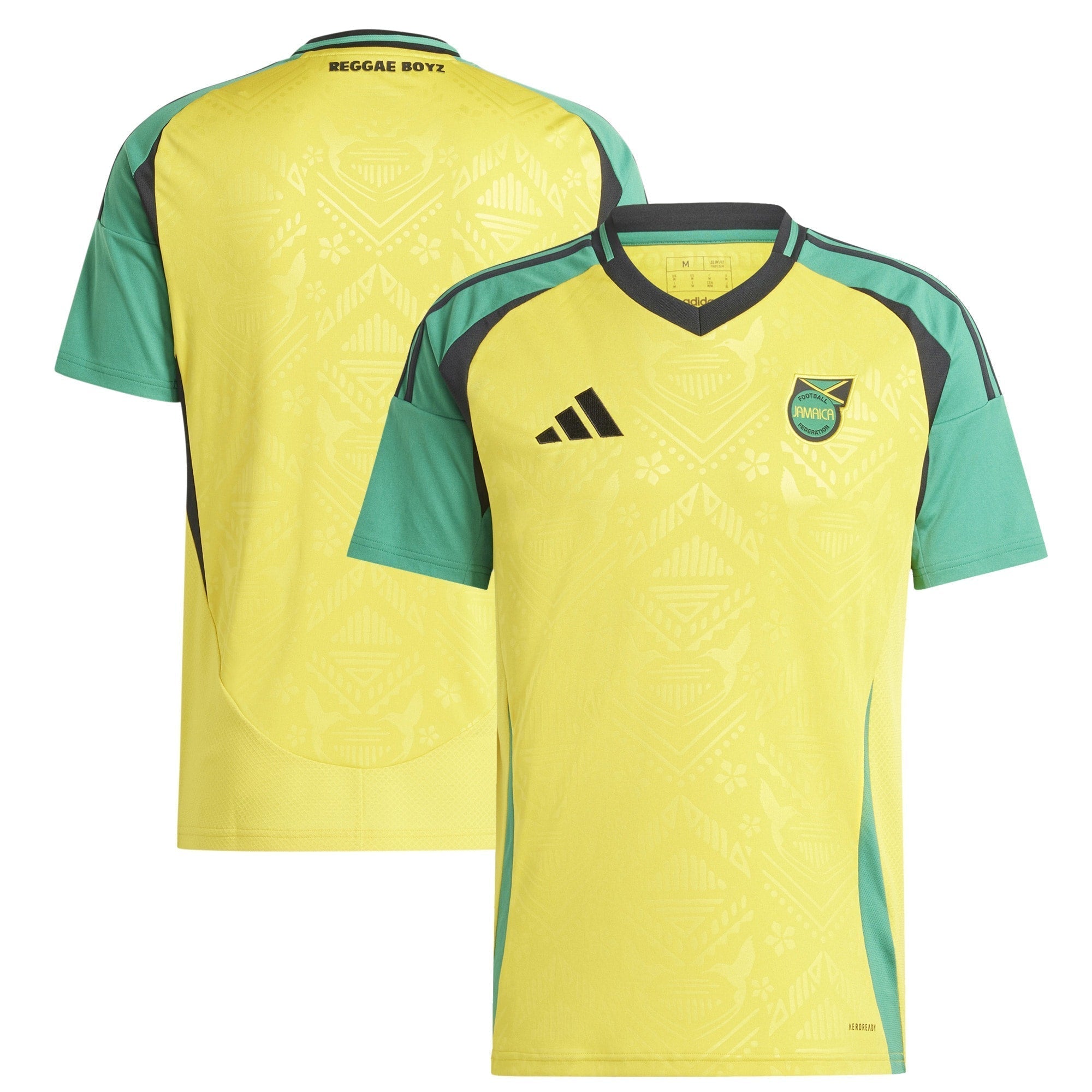 Jamaica National Team  2024 Home Customized Soccer Shirt - Yellow
