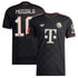 Jamal Musiala Bayern Munich 2025/26 Third Player Soccer Shirt - Black