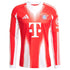 Jamal Musiala Bayern Munich Home 2025/26 Long Sleeve Player Soccer Shirt - Red