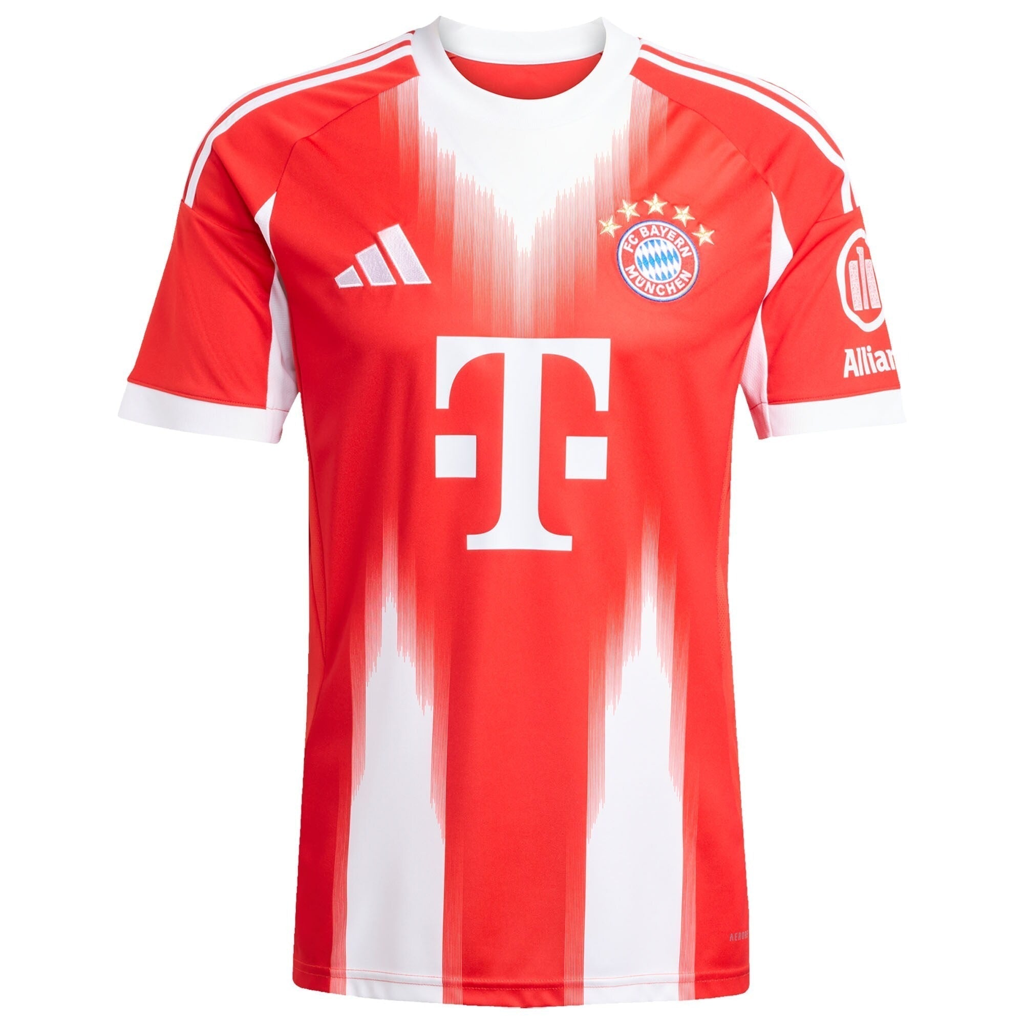 Jamal Musiala Bayern Munich Home 2025/26 Player Soccer Shirt - Red