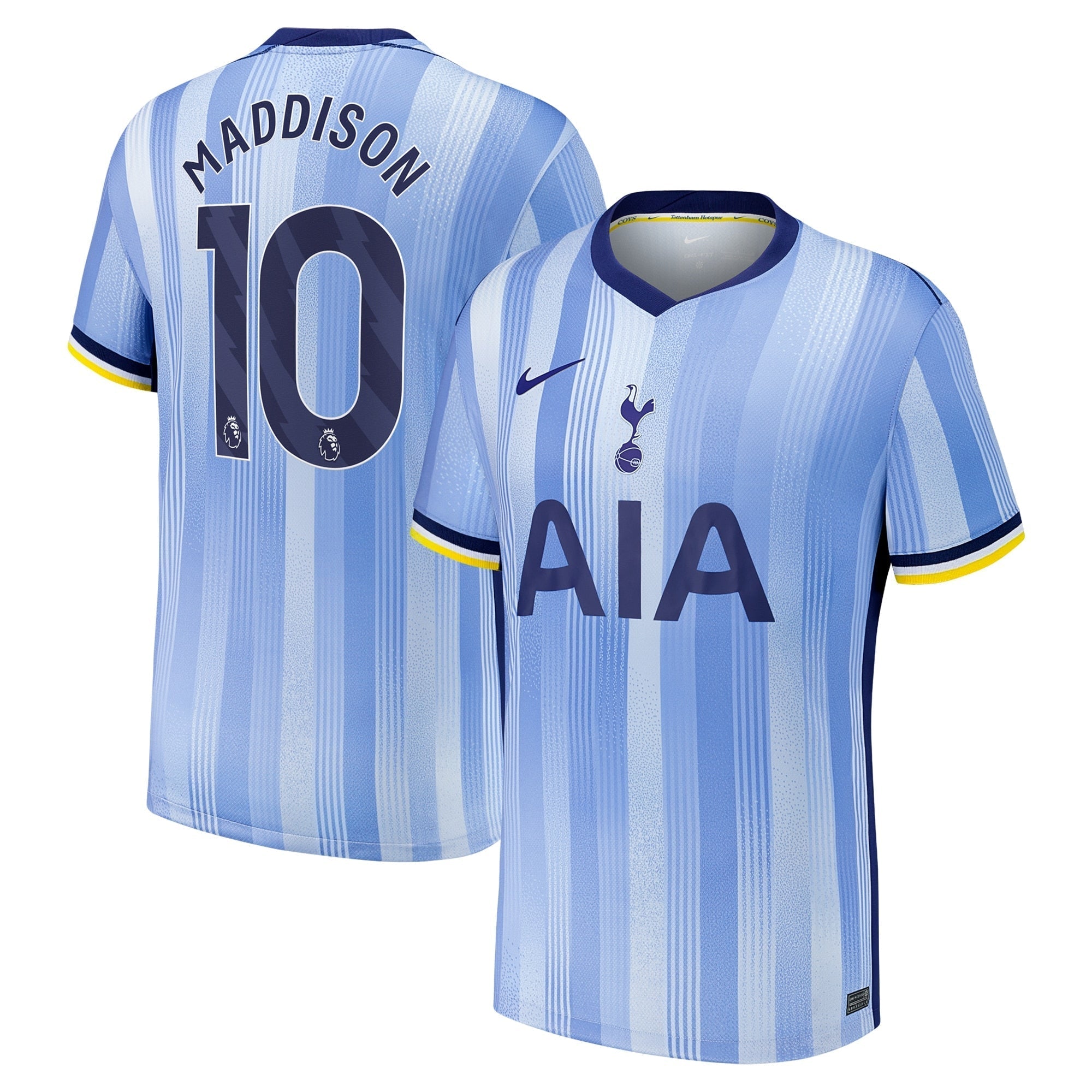James Maddison Tottenham Hotspur 2024/2025 Away Player Soccer Shirt - Blue