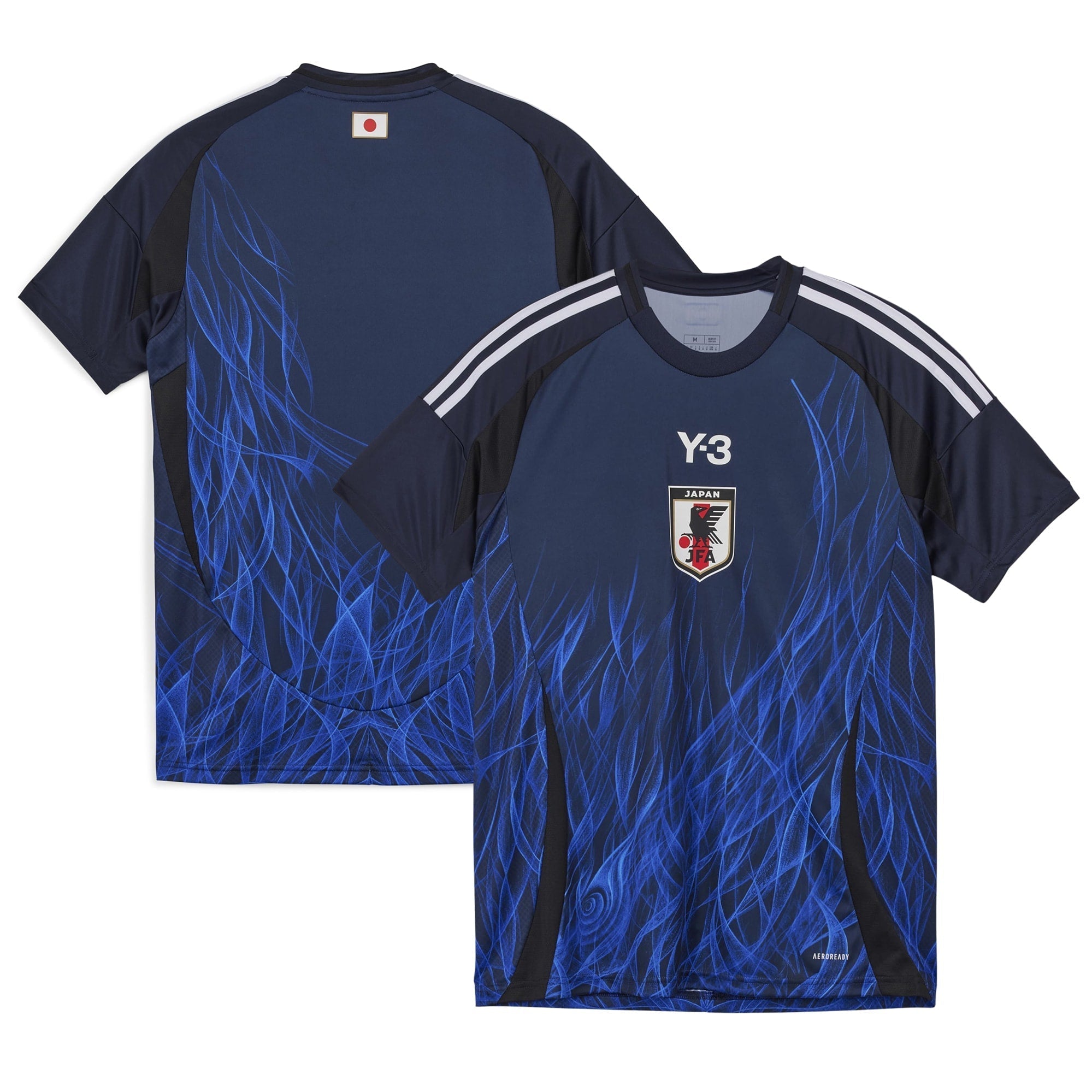Japan National Team x Y-3  2024 Home Customized Soccer Shirt - Navy