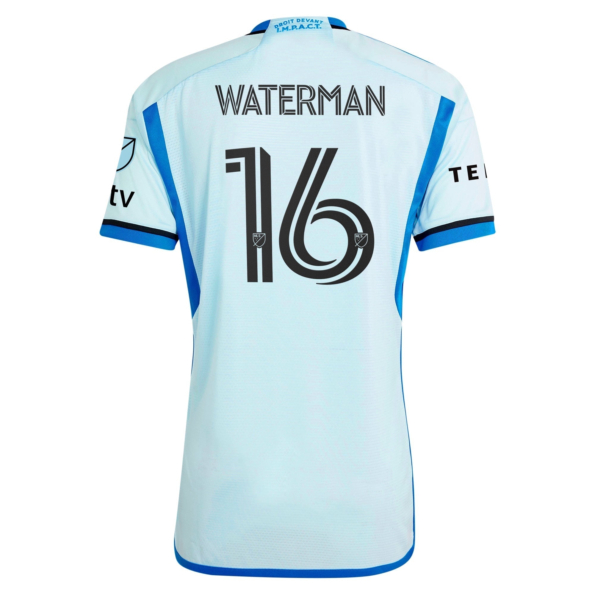Joel Waterman CF Montreal 2024 La Main Player Soccer Shirt – Light Blue